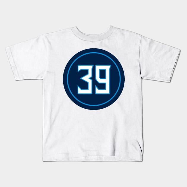 Breon Borders Kids T-Shirt by naesha stores